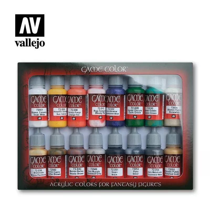 Vallejo Game Color - Introduction 16 Colour Set