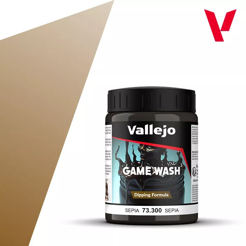 Vallejo: Game Color Sepia Wash (200ml)