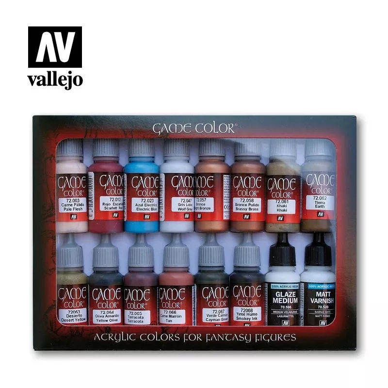 Vallejo Game Color - Specialist 16 Colour Set