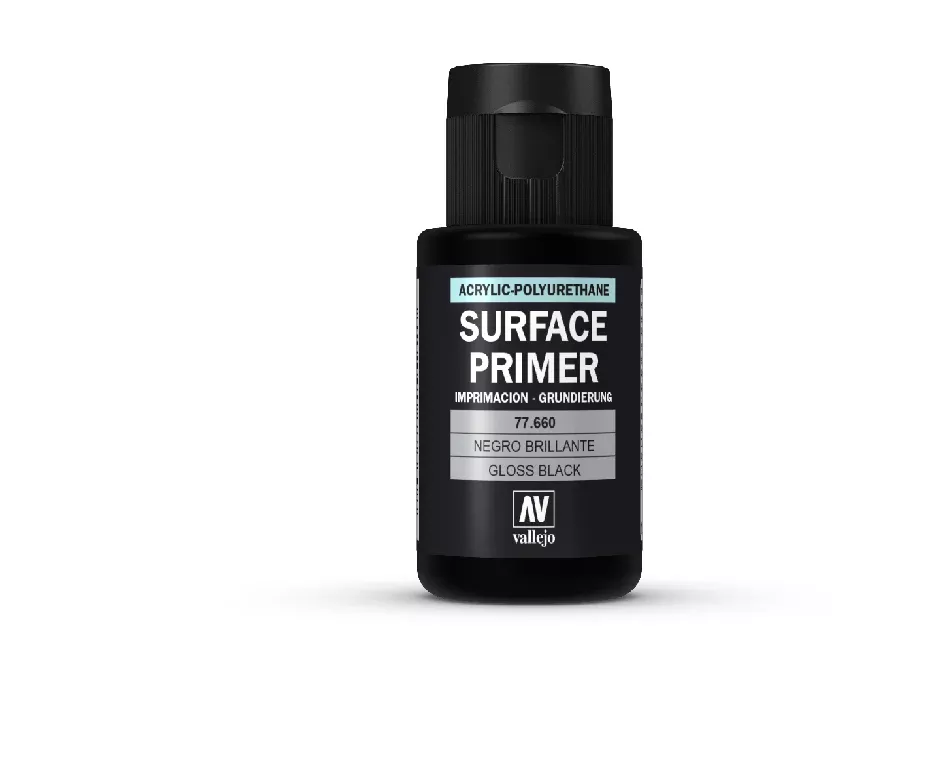 Vallejo Gloss Black Primer 32ml
