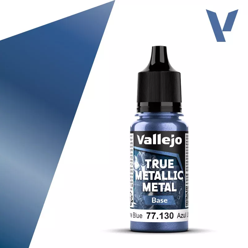 Vallejo True Metal Metallic: Base 77.130 Ultramarine Blue
