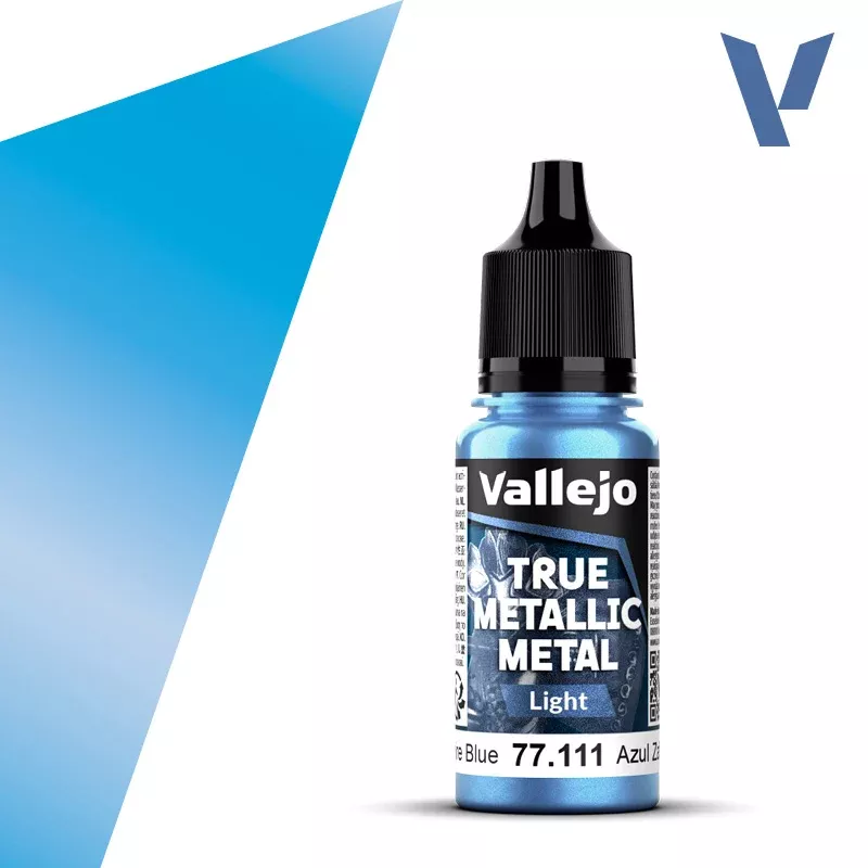 Vallejo True Metal Metallic: Light 77.111 Sapphire Blue