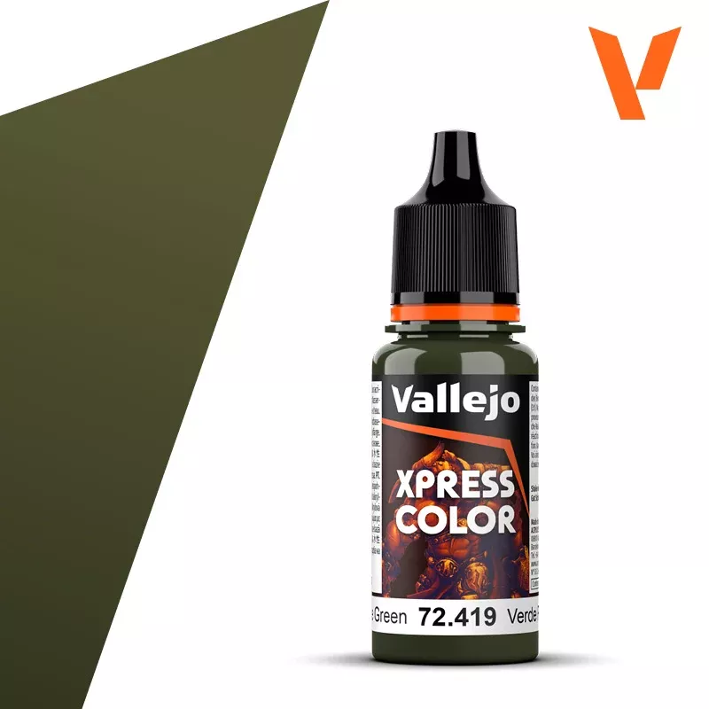 Vallejo: Xpress Color 419 - Plague Green (18ml)