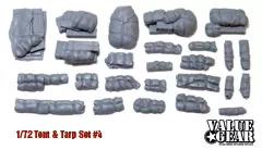 Value Gear 72004 1/72 Tents, Tarps & Crates Set #4