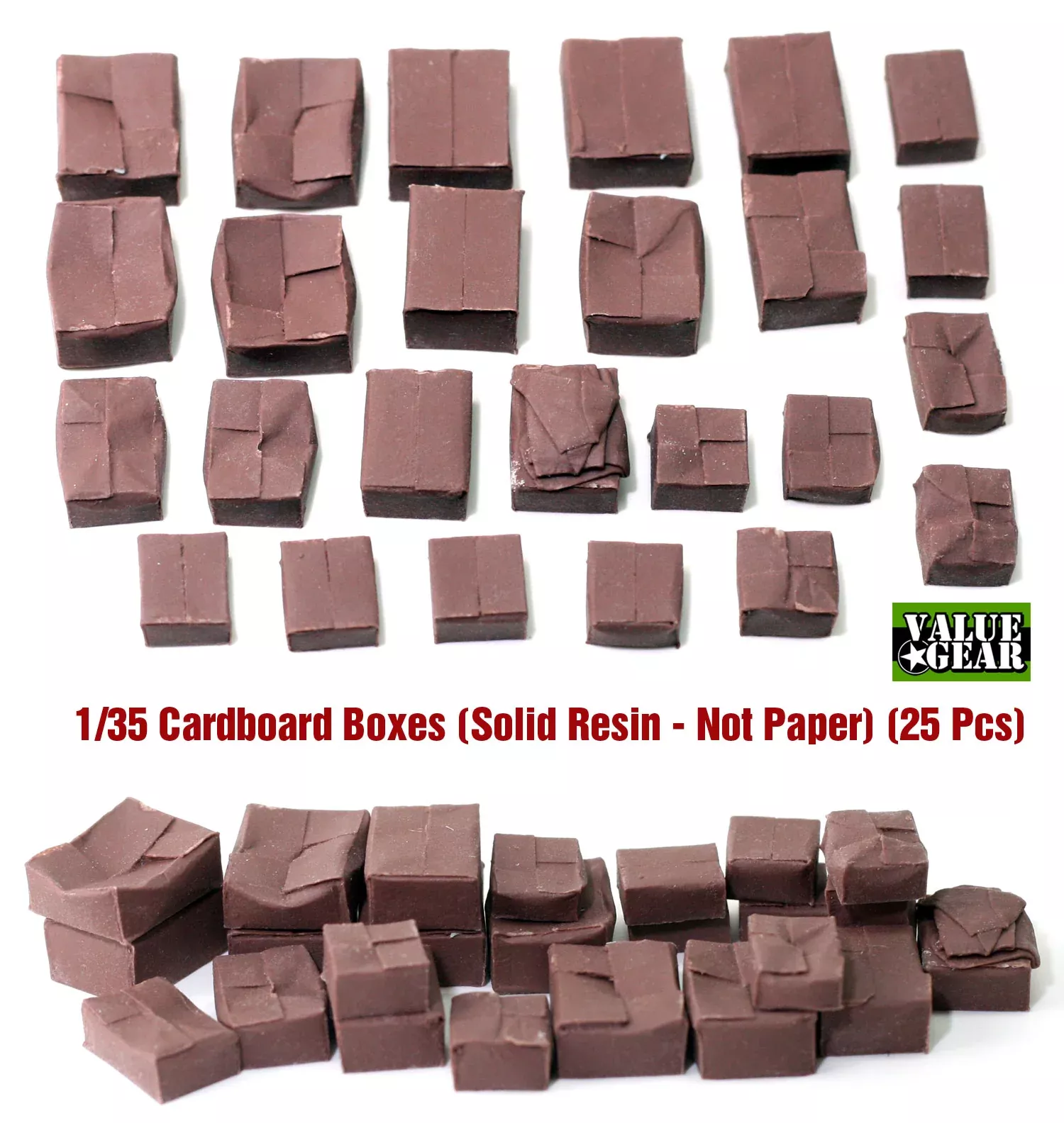 Value Gear CB001 1/35 Cardboard Boxes