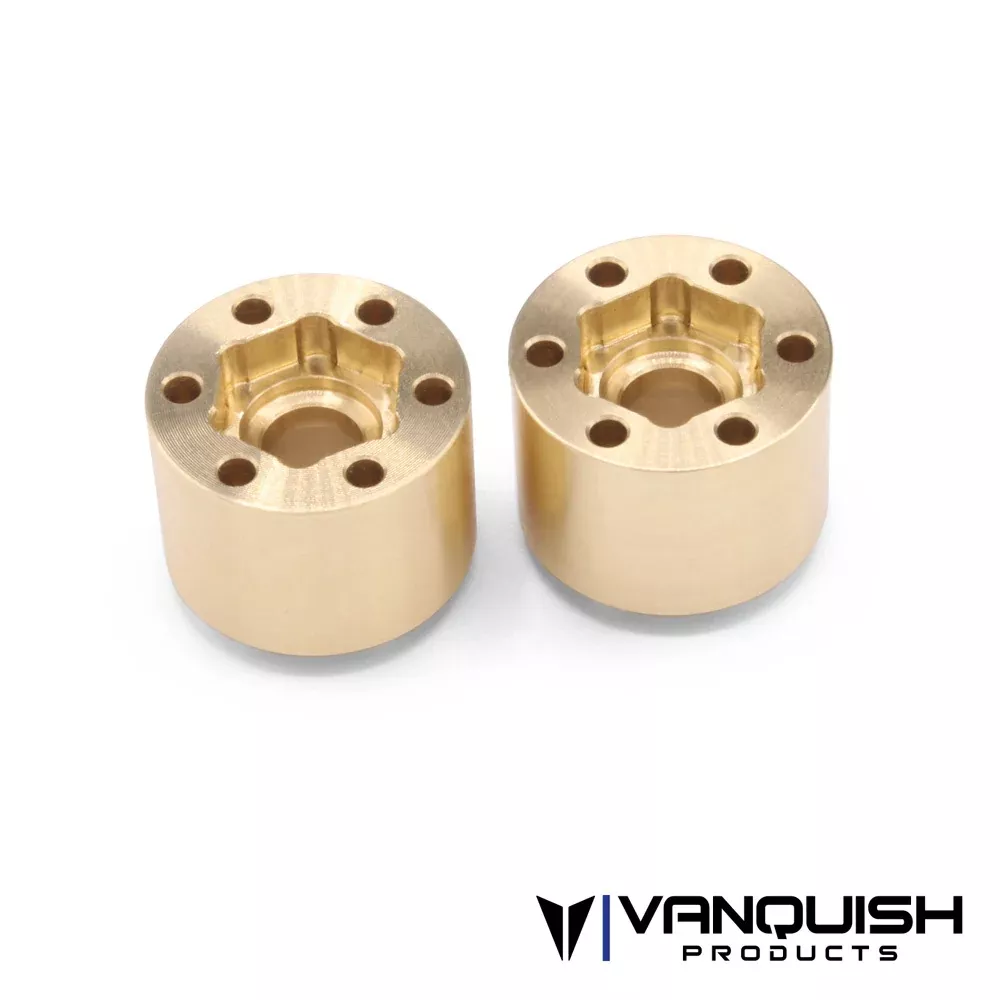 Vanquish Products VPS01304 Brass SLW Hex Hub Set 2 Pack 600 Offset