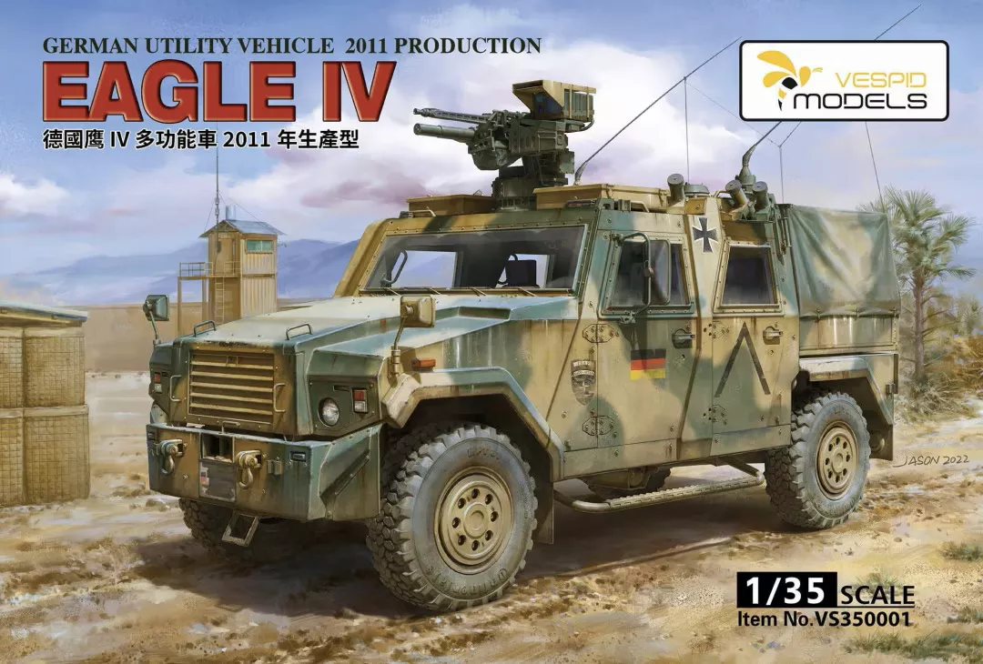 Vespid Models VS350001 1/35 German Eagle IV Utility Vehicle