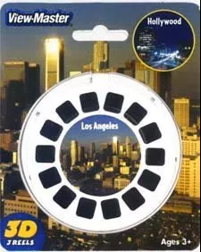 View Master Scenic 3-Reel Card - 3D Images - Medium - Black