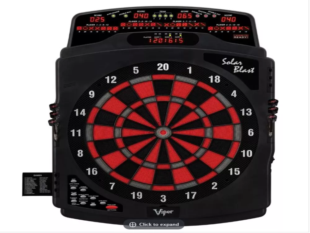 Viper Solar Blast Electronic Dartboard For Sale – Game Room Gorilla