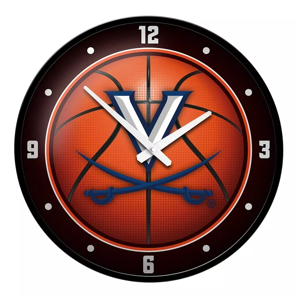 Virginia Cavaliers: Basketball - Modern Disc Wall Clock
