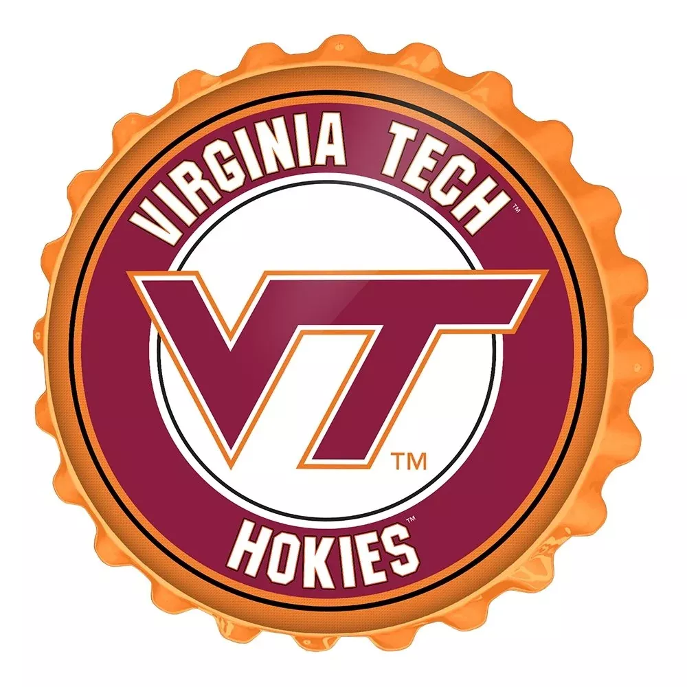 Virginia Tech Hokies: Bottle Cap Wall Sign