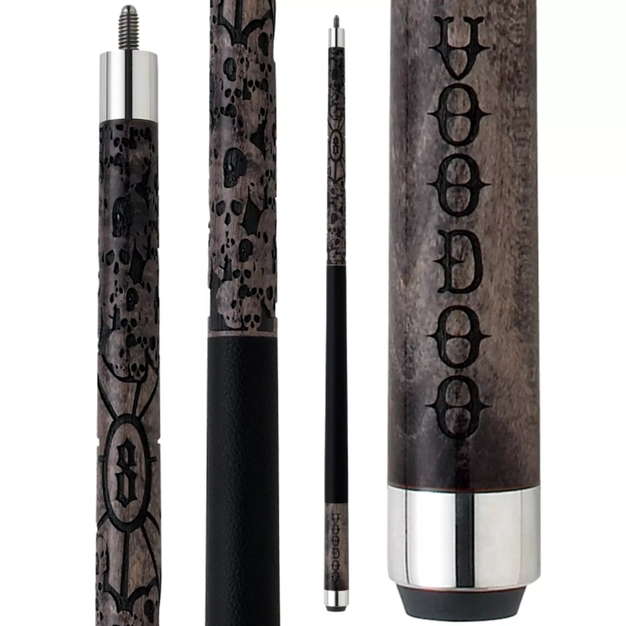 Voodoo Grey VOD11 Spiderweb Pool Cue For Sale – Game Room Gorilla