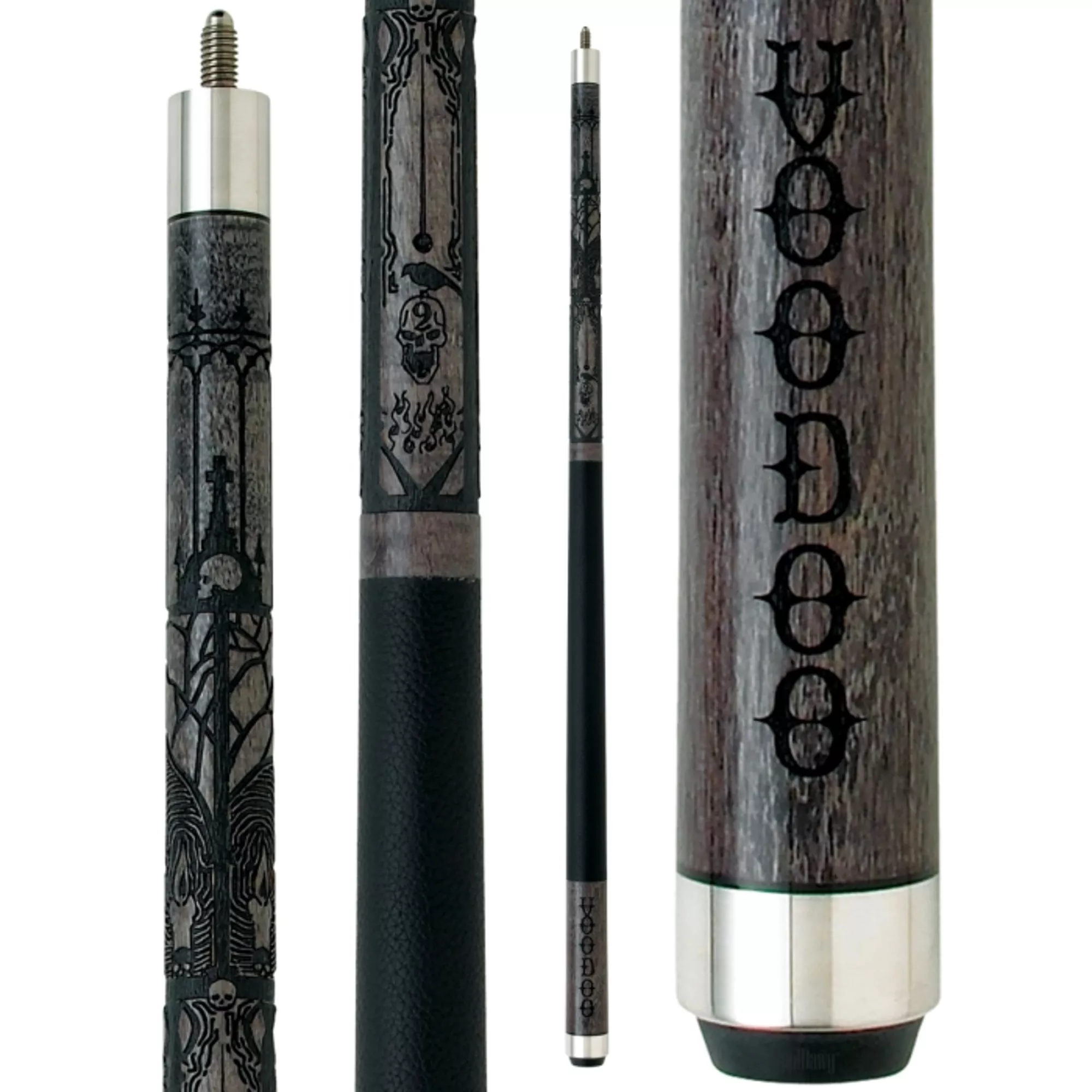 Voodoo Grey VOD13 Cemetery Pool Cue For Sale – Game Room Gorilla