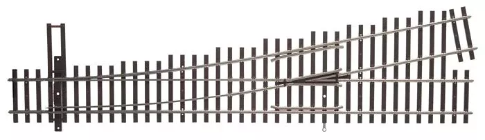Walthers 948-10015 HO Scale Code 100 #5 Left Hand Turnout