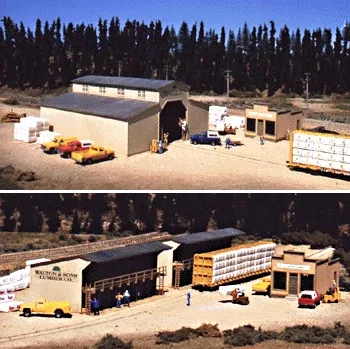 Walthers Cornerstone 933-3057 HO Scale Walton & Sons Lumber Co Kit