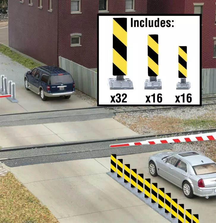 Walthers Cornerstone 949-4168 HO Scale Quiet Zone Markers