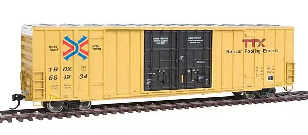 Walthers Mainline 910-3017 HO Scale 60' High Cube Box Car TTX TBOX 663173