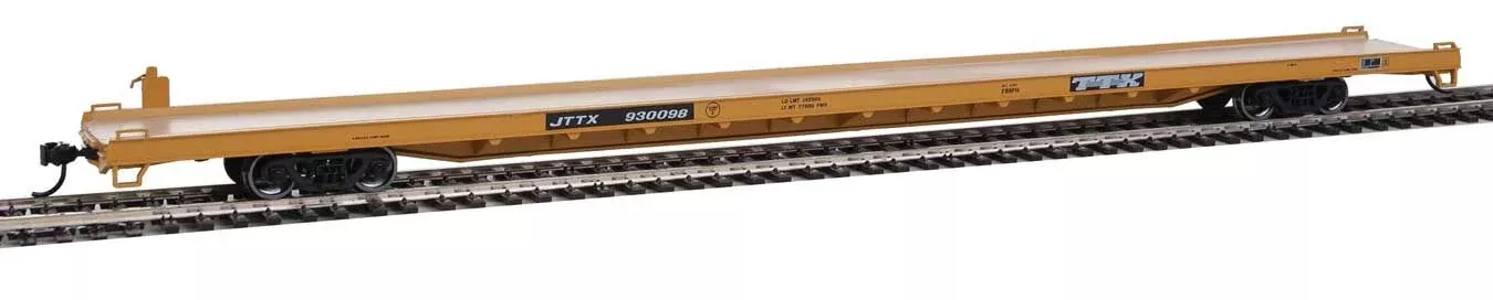 Walthers Mainline 910-5723 HO Scale 89' Channel Side Flatcar Trailer Train JTTX 930098