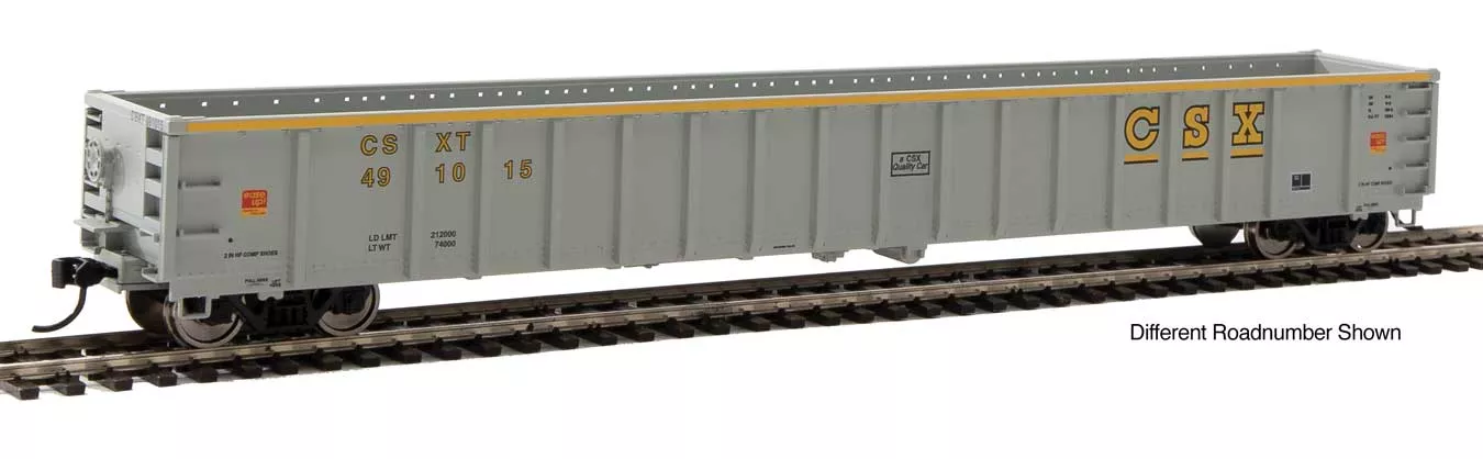 Walthers MainLine 910-6414 68' Gondola Railgon CSX 491028