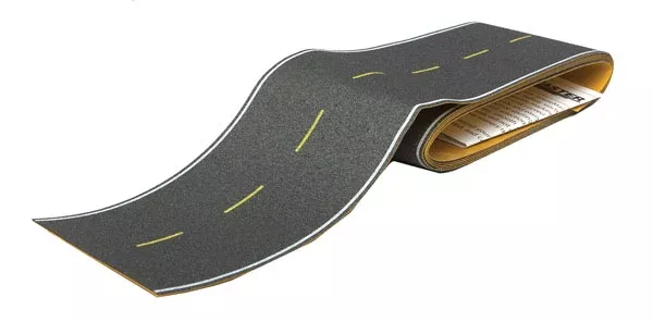 Walthers SceneMaster 949-1251 HO Scale Flexible Paved Road Modern Highway