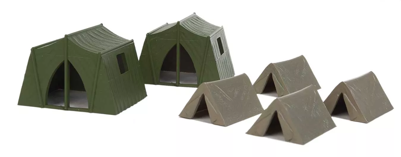 Walthers SceneMaster 949-4165 Camping Tents 6 Pack