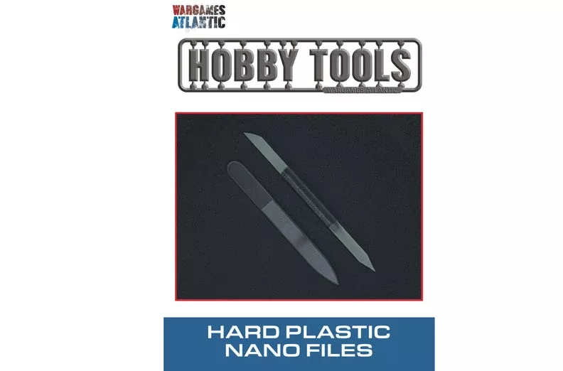 Wargames Atlantic - Hobby Tools: Hard Plastic Nano Files