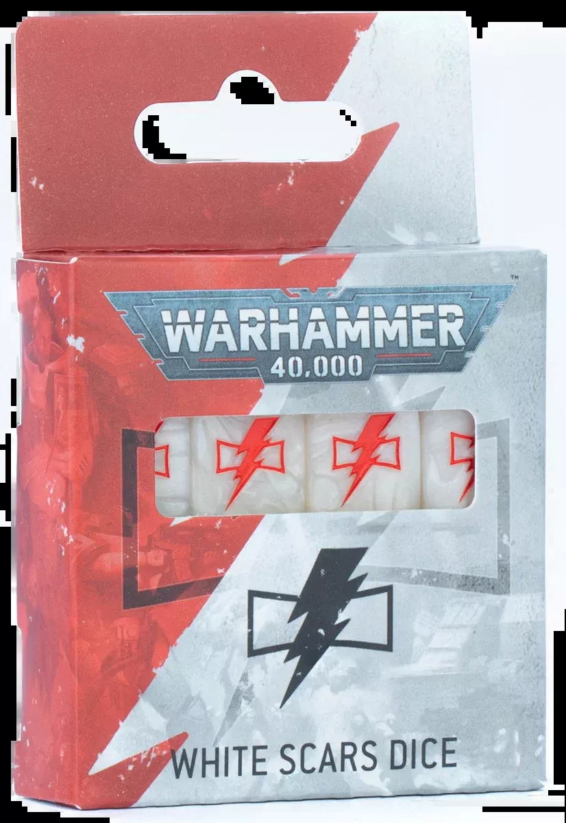Warhammer 40000: White Scars Dice