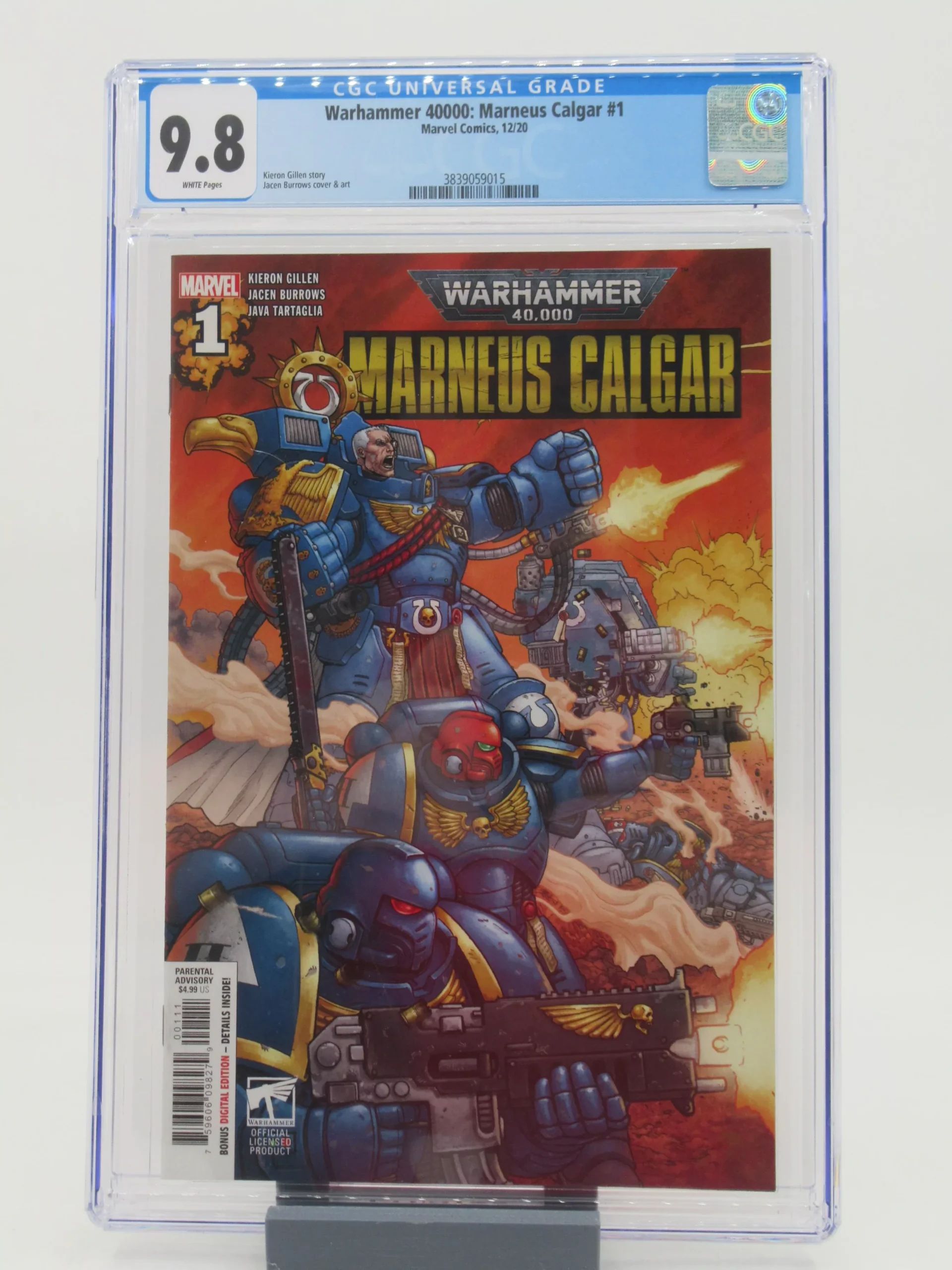 Warhammer 40k Marneus Calgar #1 Comic CGC 9.8