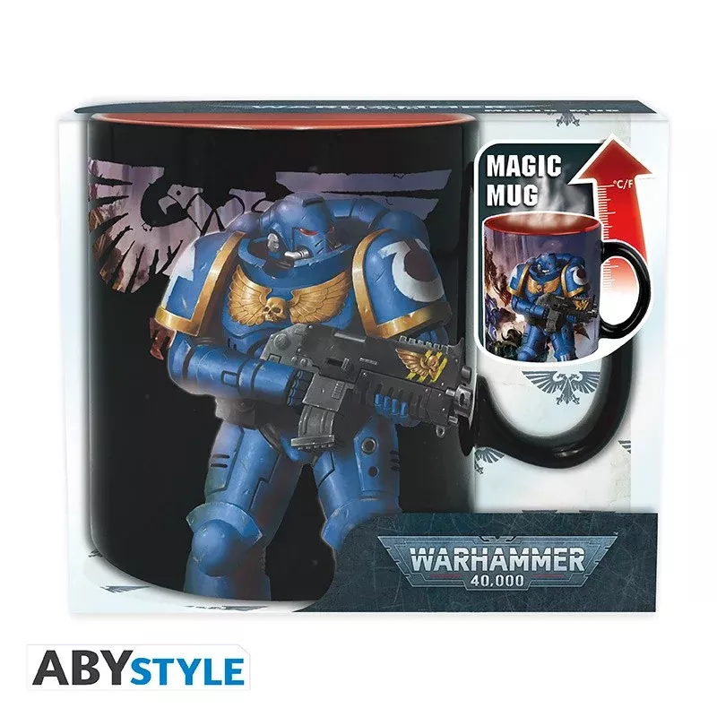 Warhammer 40K: Ultramarines / Black Legion Magic Mug