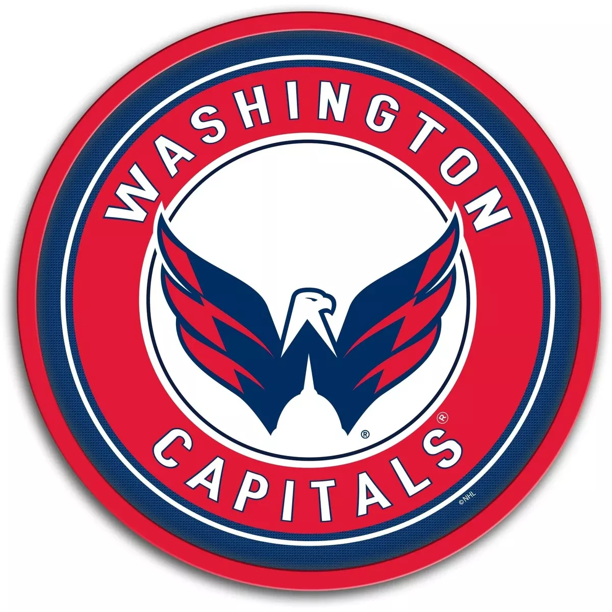Washington Capitals: Modern Disc Wall Sign