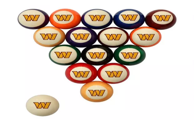 Washington Commanders Retro Ball Set For Sale – Game Room Gorilla