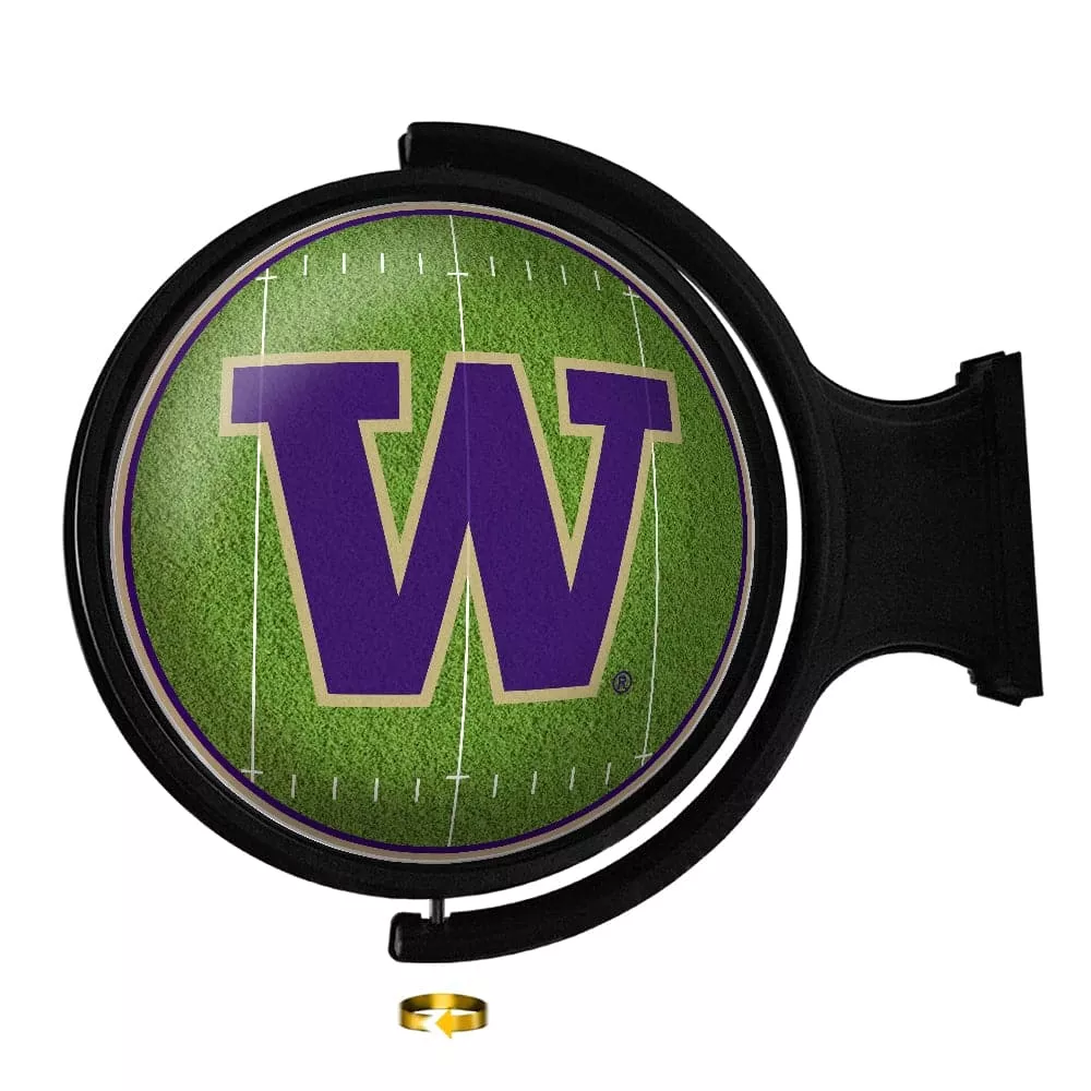 Washington Huskies: On the 50 - Rotating Lighted Wall Sign