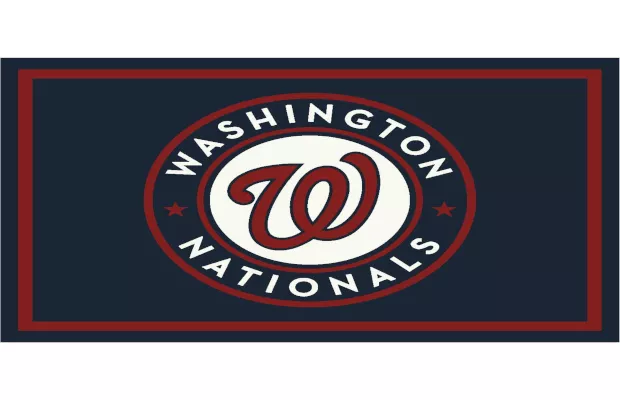 Washington Nationals Rug- Multiple Sizes For Sale – Game Room Gorilla