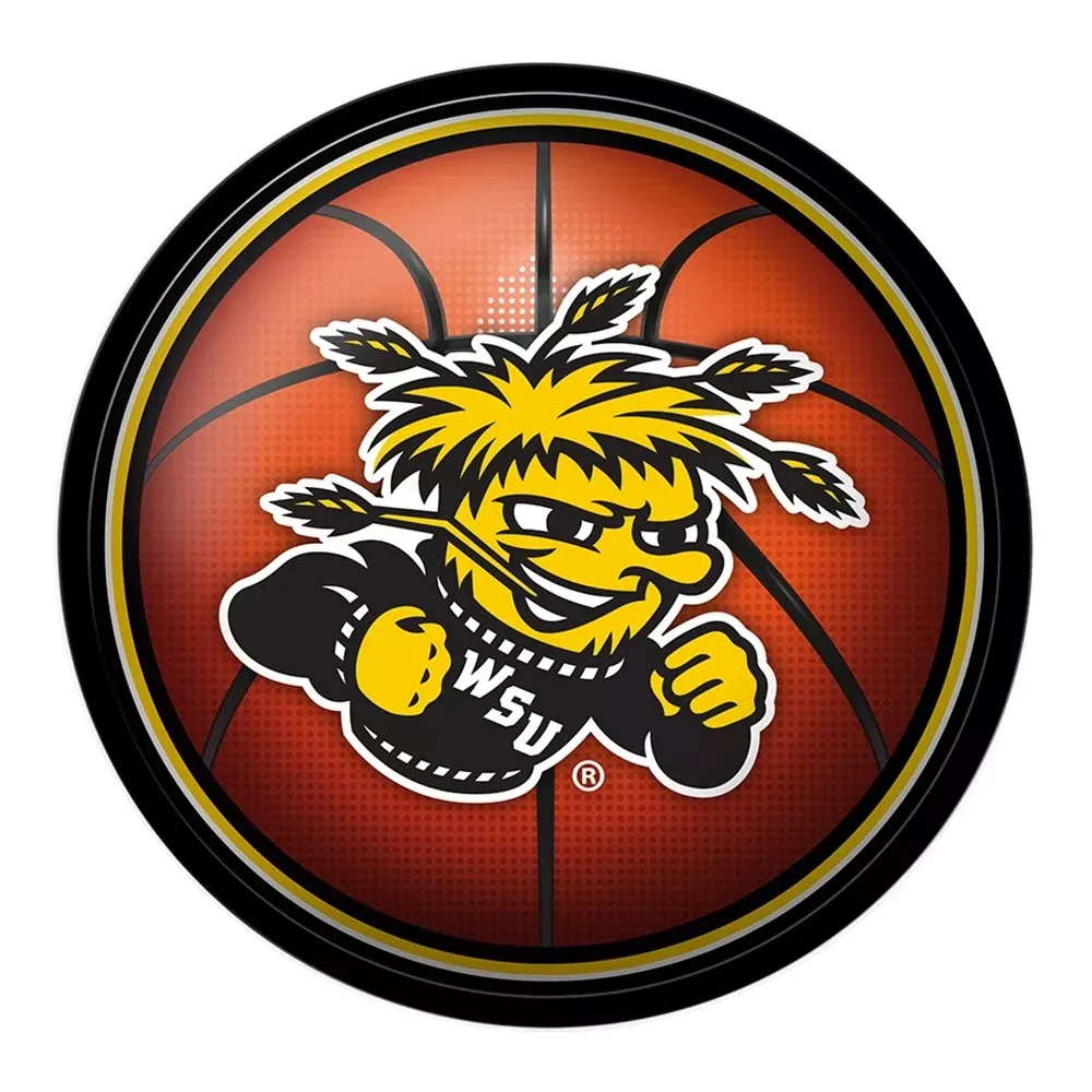 Wichita State Shockers: Basketball - Modern Disc Wall Sign