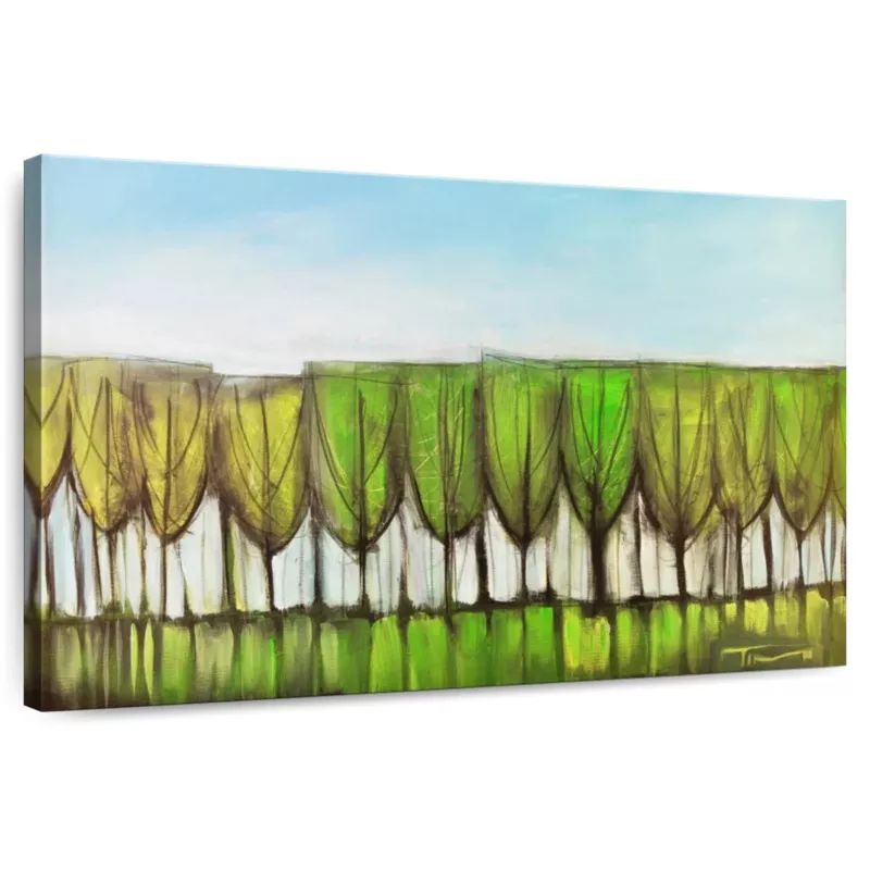 Wineglass Treeline Wall Art