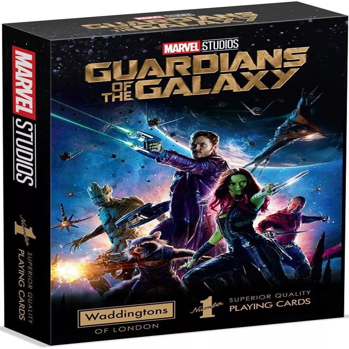 Winning Moves Guardians of the Galaxy Waddingtons Number 1 Playing Cards