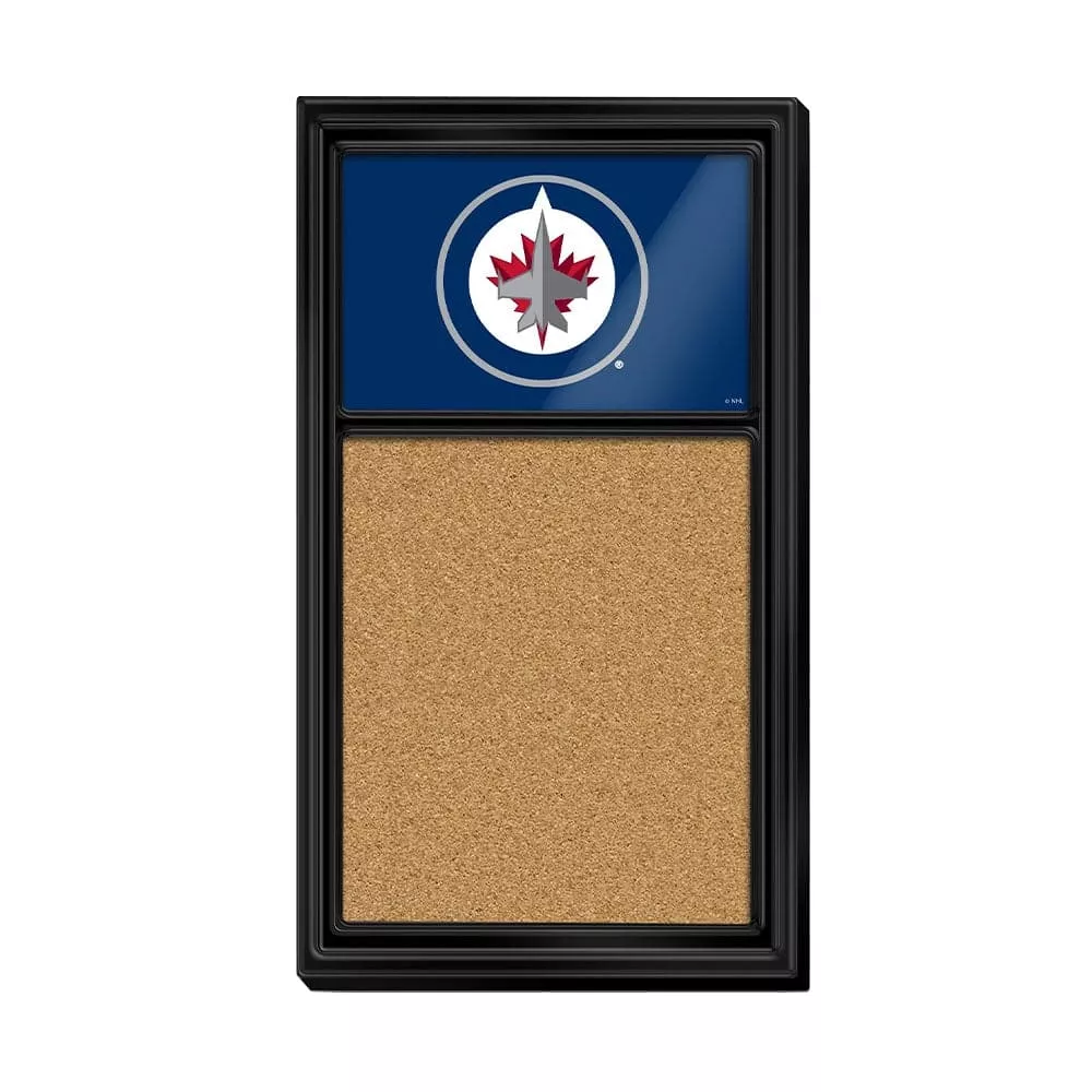 Winnipeg Jets: Cork Note Board