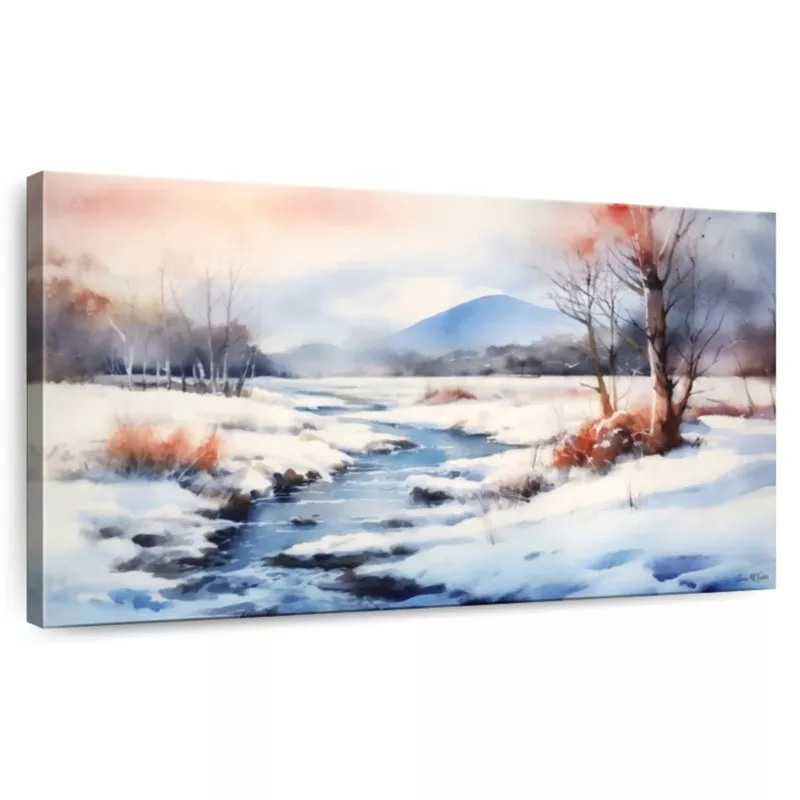 Winter Snows Under Nephin Mountain Wall Art