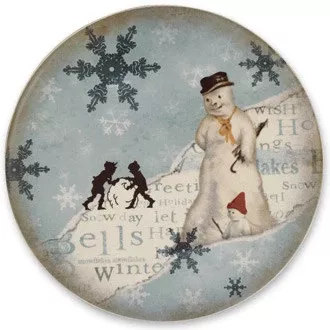 Winter Wonderland Dinner Plate