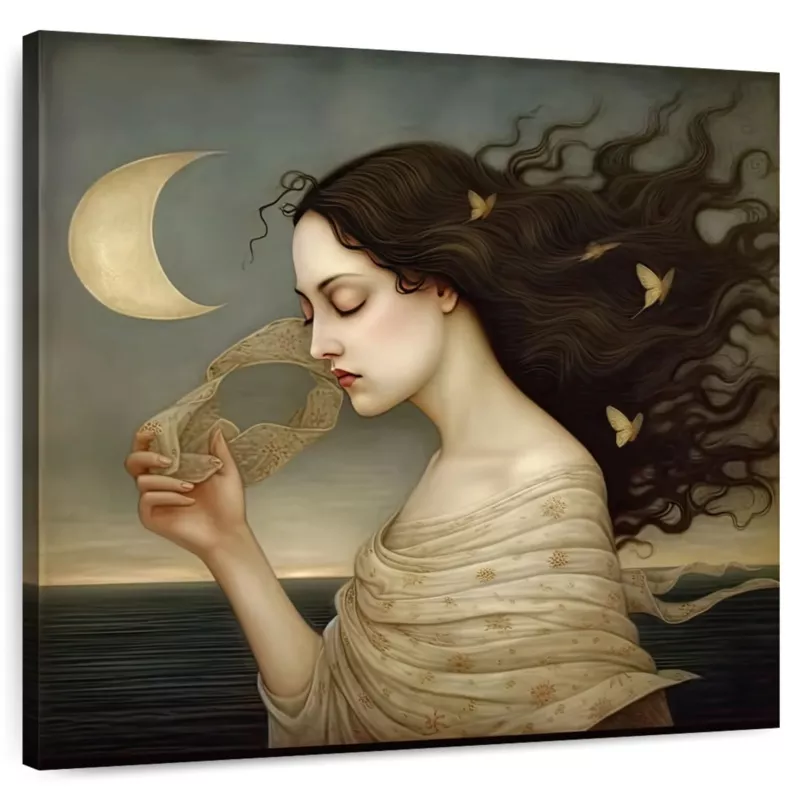 Wishing On The Moon Wall Art