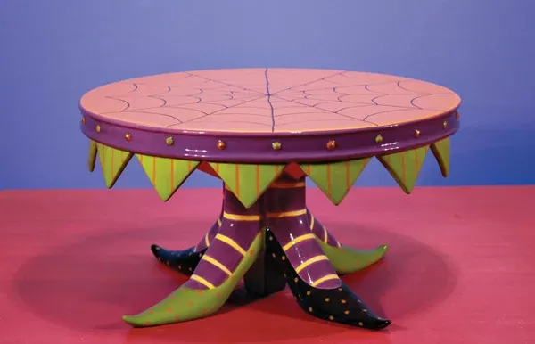 Witch's Shoe Cake Plate