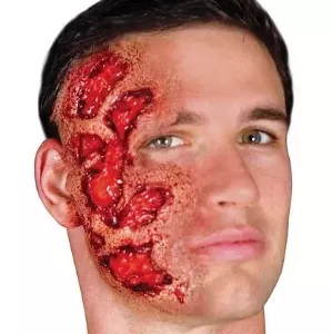 Woochie 3-D Burn Latex Appliance (WO153)