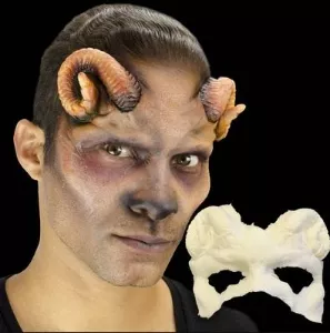 Woochie Ram (1/2 face) Foam Prosthetic Appliance (FO074)