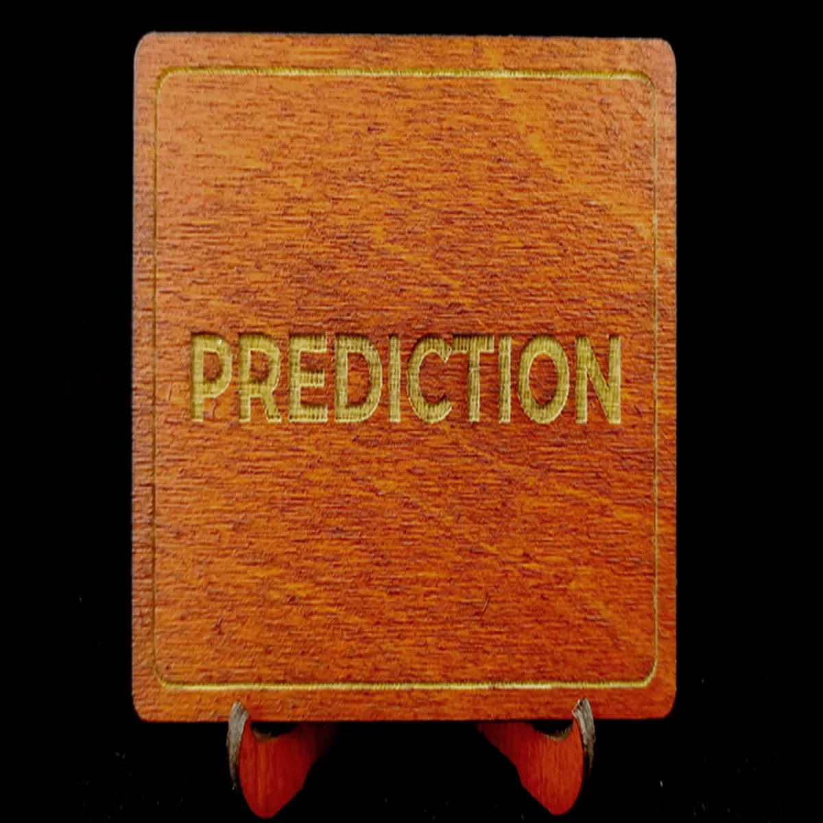 Wooden ESP Prediction Cards
