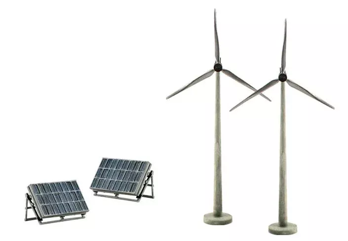 Woodland Scenics SP4448 Alternative Energy Scene Setters