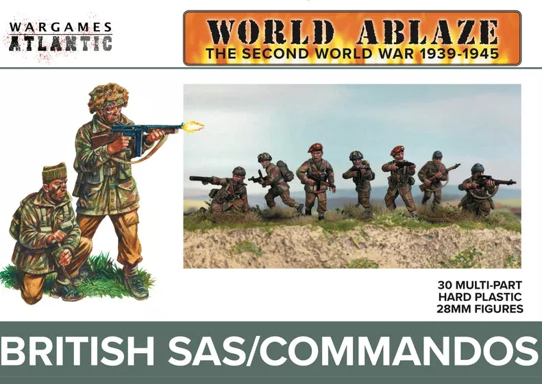 World Ablaze, the Second World War: British SAS/Commandos (30)