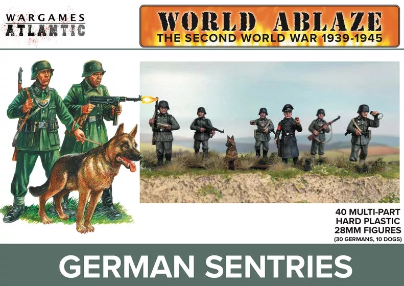 World Ablaze, the Second World War: German Sentries (30)