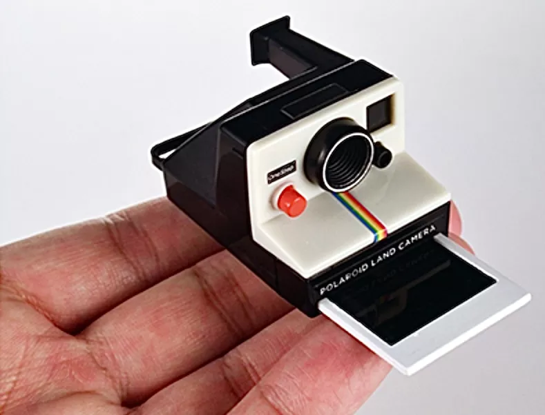 World’s Smallest Polaroid Keychain