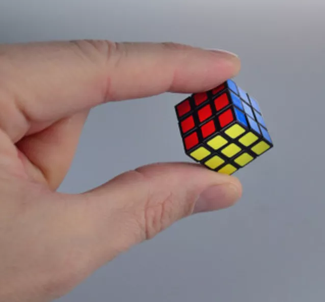 World’s Smallest Rubik’s Cube