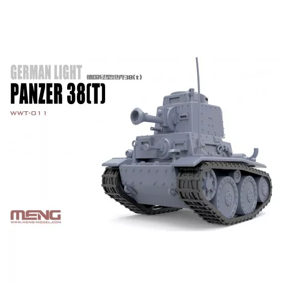 World War Toons - German Light Panzer 38(t) [Q Version] Meng WWT011